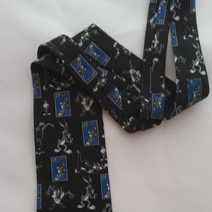 Vintage Looney Tunes Stamp Collection Tie